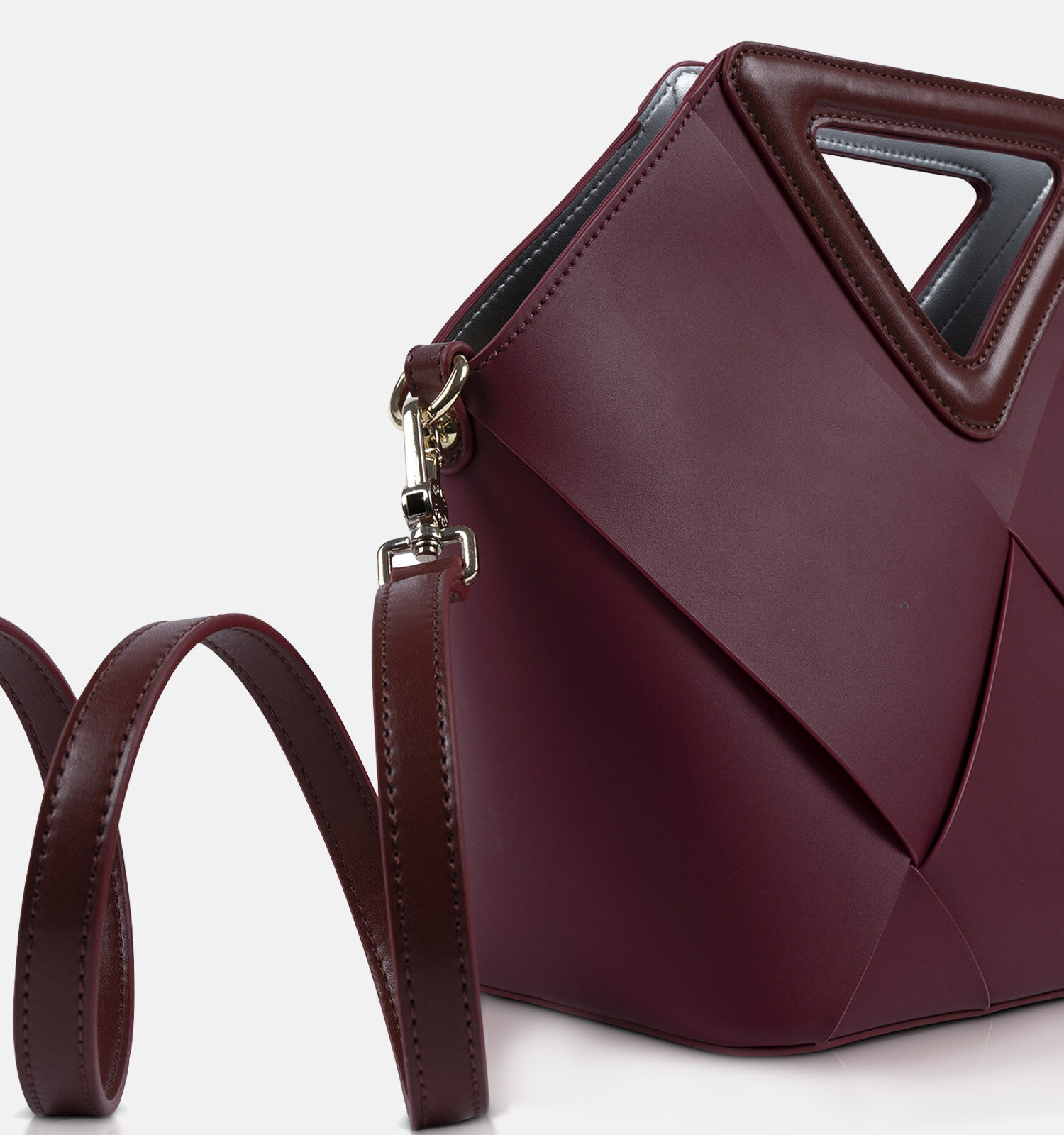 Inyati Claire Bordeaux Handtas met riem Dames Handtassen Online op TORFS.BE