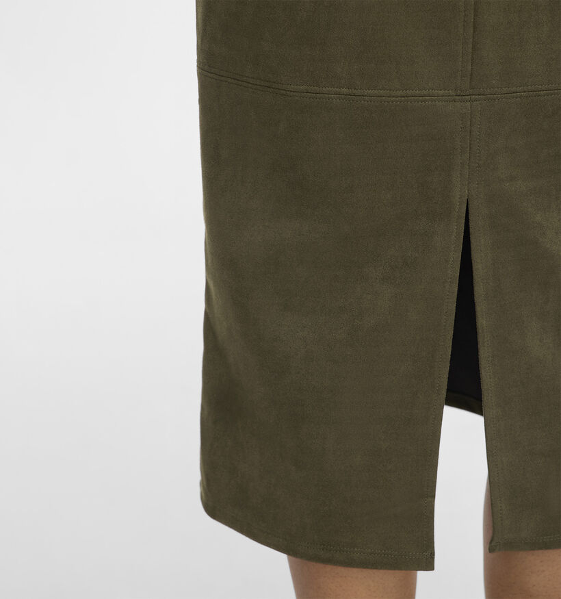 Vila Amira Donkergroene Midi-Rok voor dames (379745)