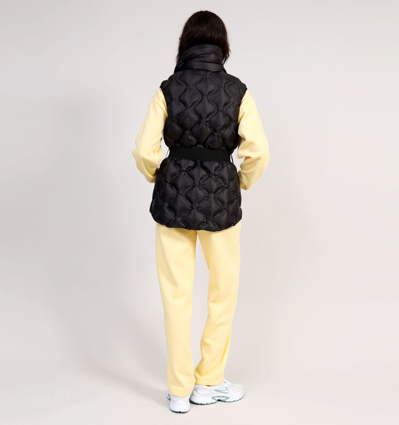 Mexx Zwarte Belted Bodywarmer voor dames (361058)