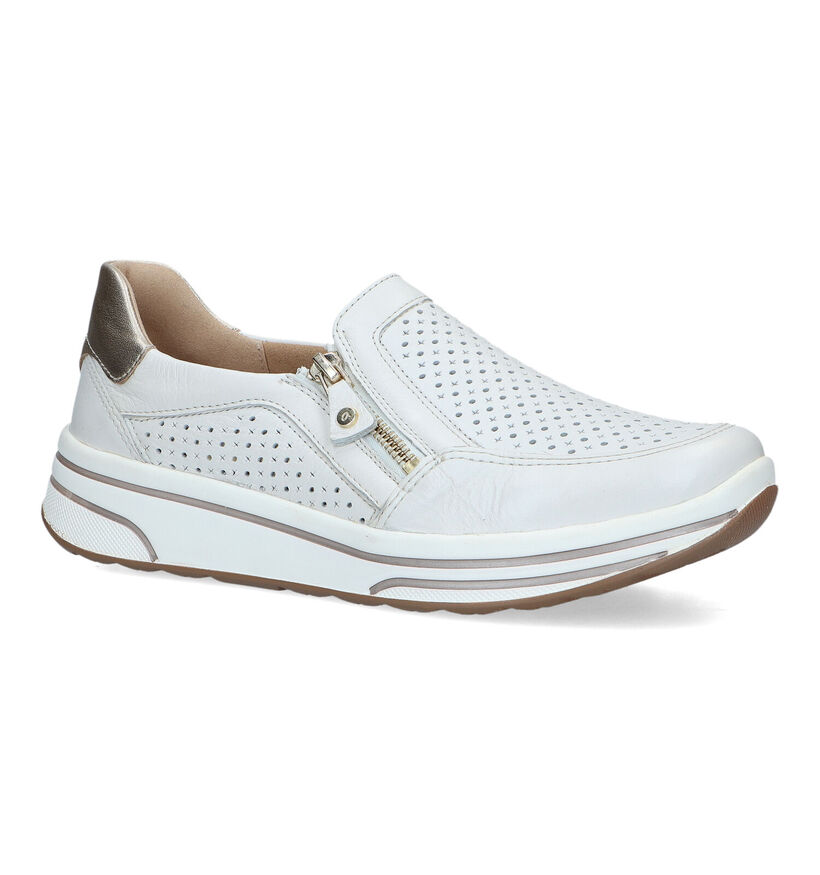 Ara Sapporo 2.0 Chaussures sans lacets en Blanc pour femmes (321901) - pour semelles orthopédiques