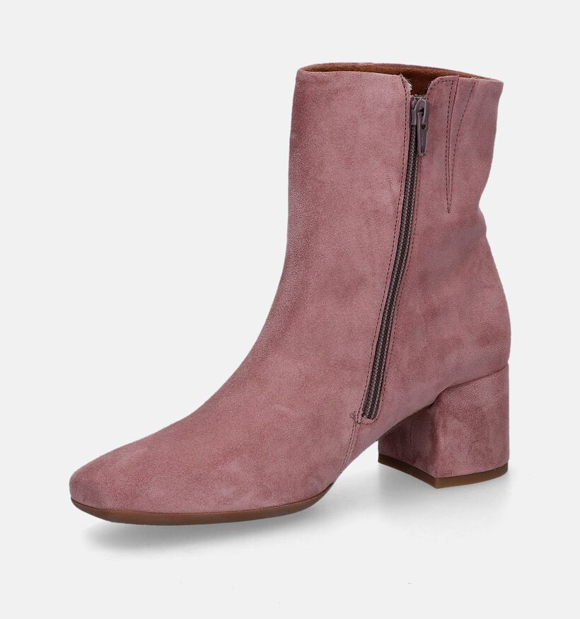 Comfort Bottines à talons en Rose clair pour femmes (315236)