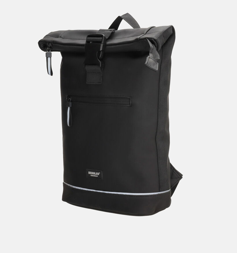 Beagles Sac &agrave; dos &agrave; roulettes imperm&eacute;able en Noir pour femmes, hommes (377049)