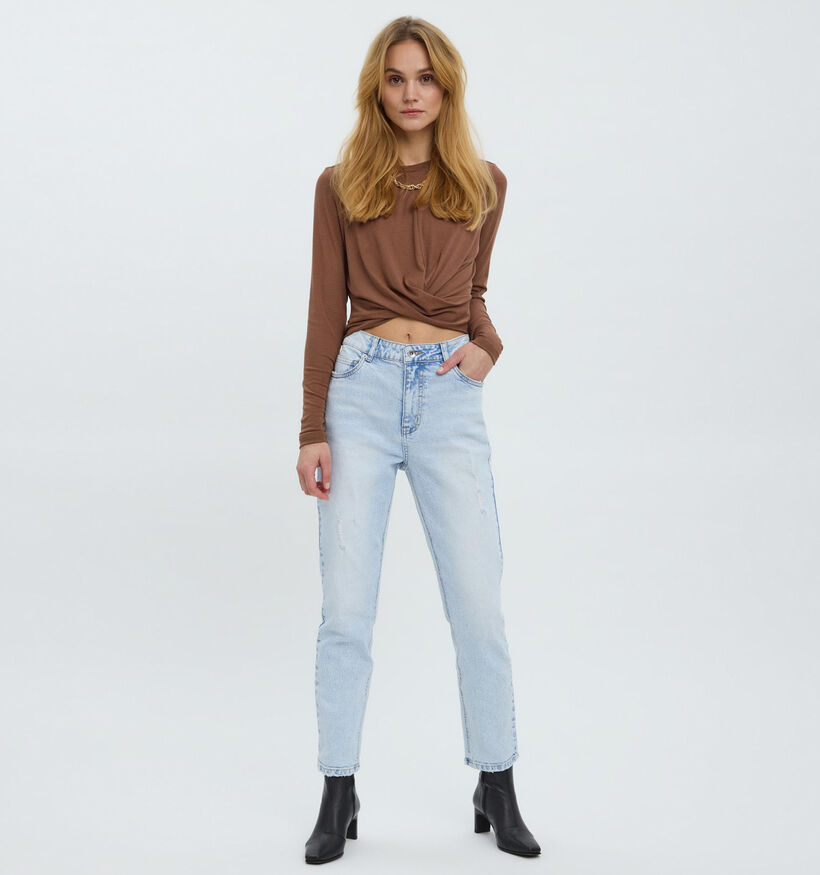 Vero Moda Brenda Blauwe Straight leg Jeans L32 voor dames (323823)