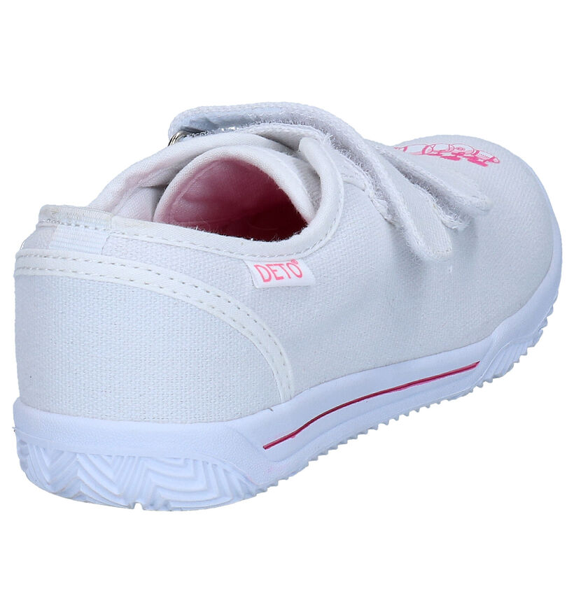 Deto Chaussures de sport en Blanc pour filles (293525) - pour semelles orthopédiques