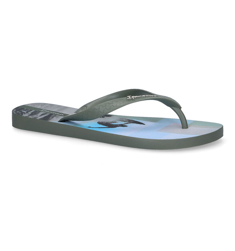 Ipanema Summer II Kaki Teenslippers in kunststof (304481)