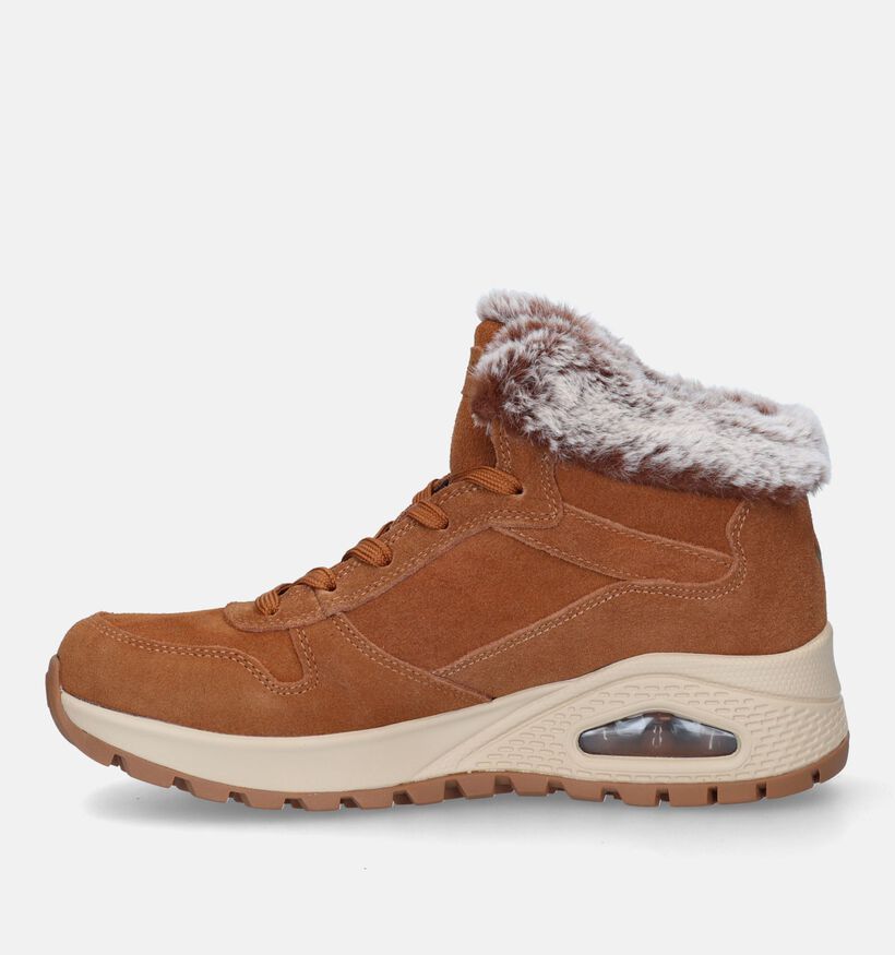 Skechers Uno Rugged Wintriness Baskets en Cognac pour femmes (328068)