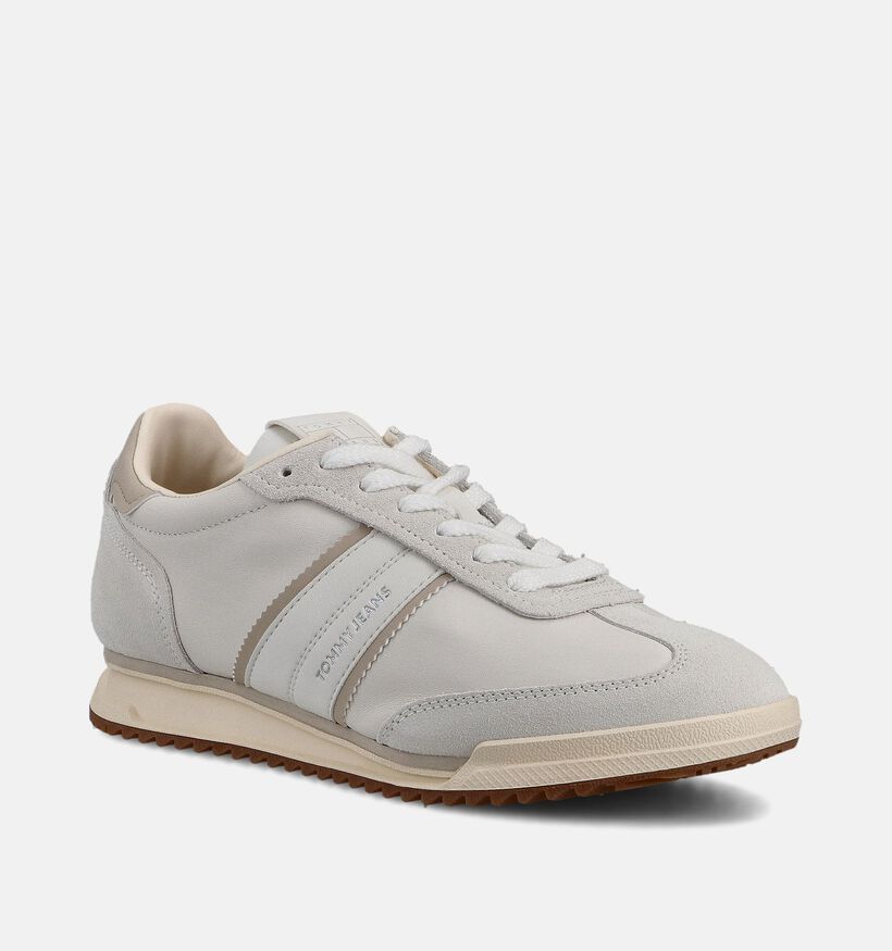 Tommy Hilfiger Profile Runner Baskets en Gris Tommy Hilfiger Profile Runner Baskets en Gris pour femmes (366160) - pour semelles orthopédiques