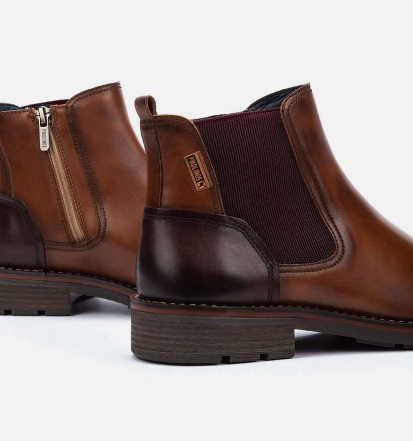 Pikolinos Cognac Boots Chelsea voor heren (379266) - geschikt voor steunzolen