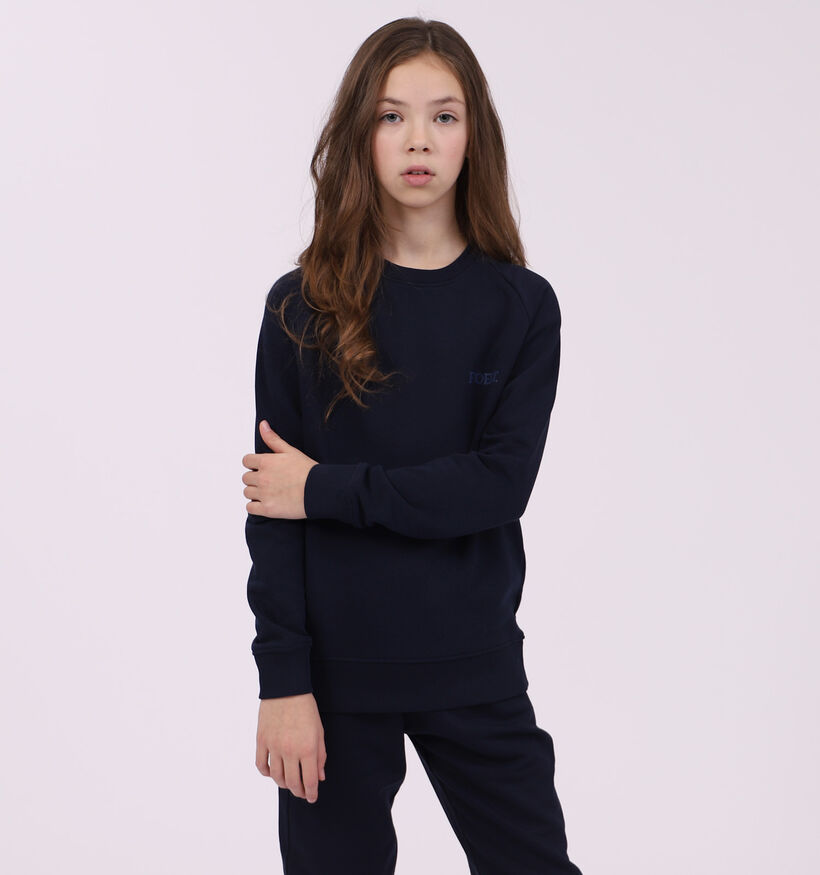 Foert Sweatshirt Unisex en Bleu pour filles, garçons (310919)