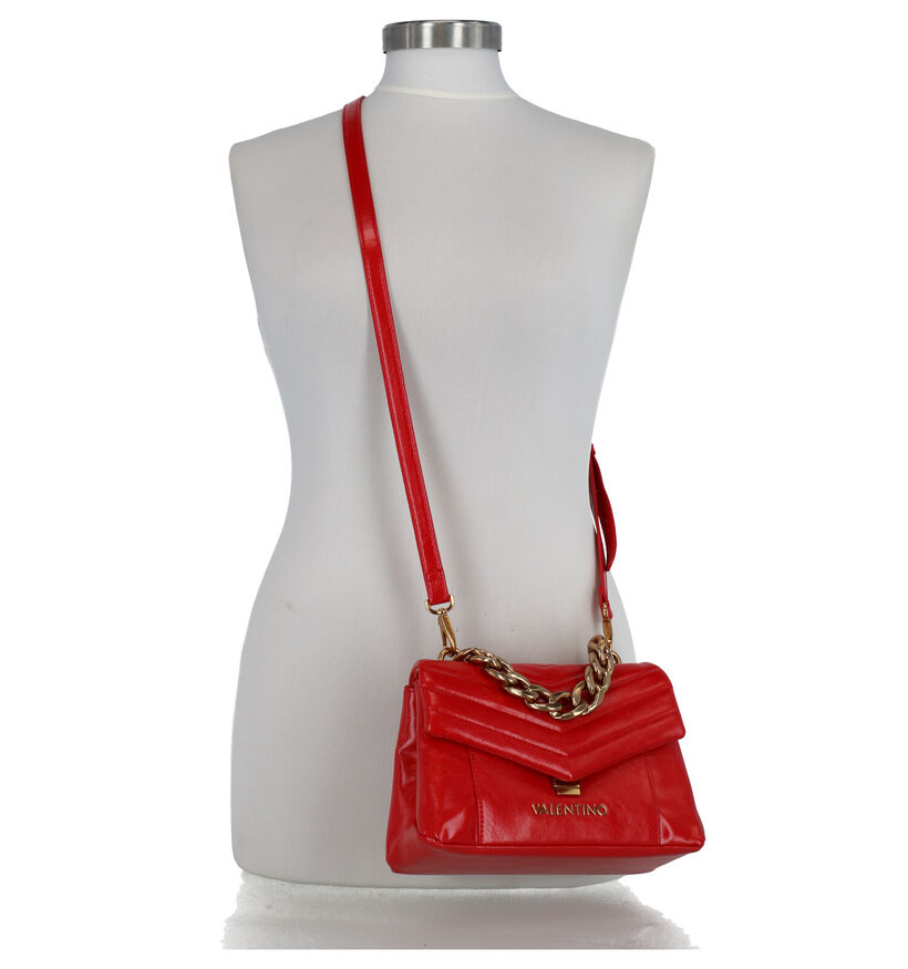 Valentino Handbags Grifone Sac à Main en Rouge en simili cuir (275780)