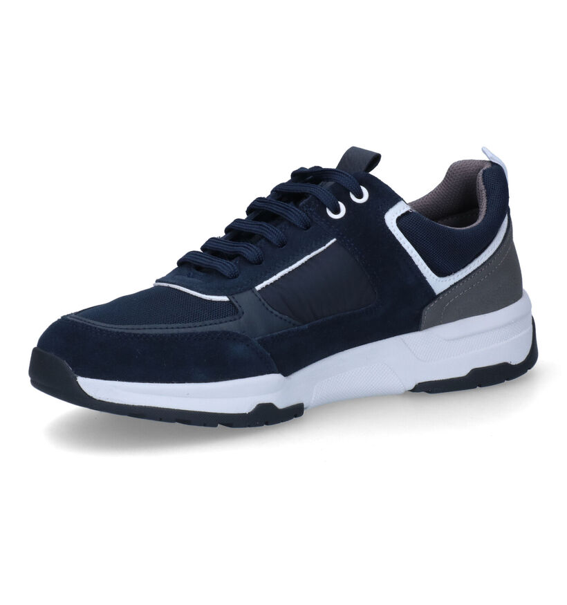 Geox Littio Blauwe Sneakers voor heren (302168) - geschikt voor steunzolen