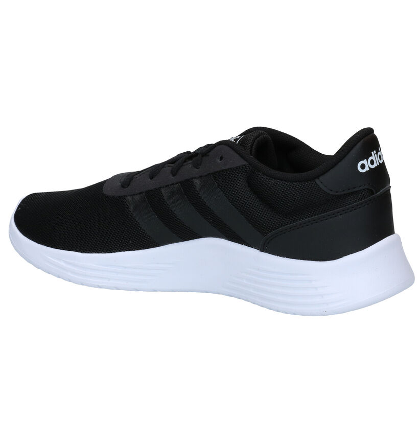 adidas Lite Racer Baskets en Noir pour femmes (290844) - pour semelles orthopédiques