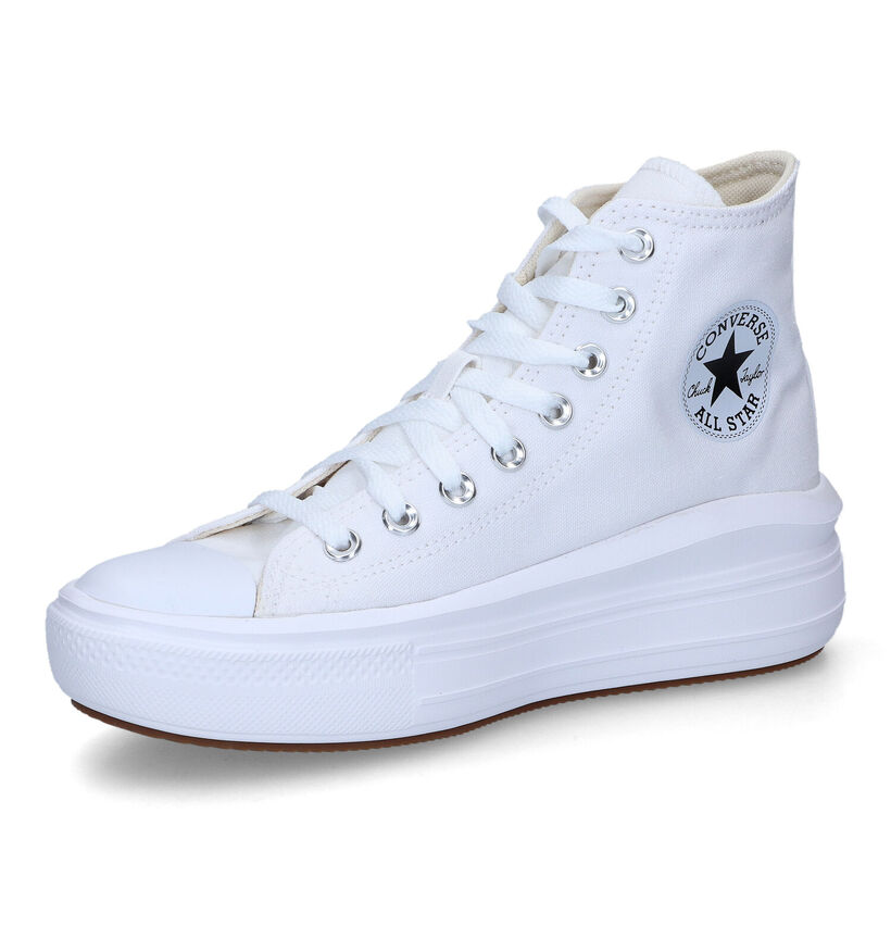 Converse CT All Star Move Platform Baskets en Blanc pour femmes (317457) - pour semelles orthopédiques