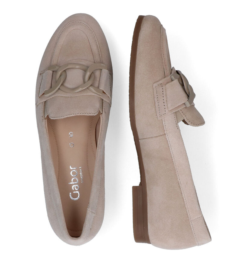 Gabor Beige Mocassins voor dames (306212)