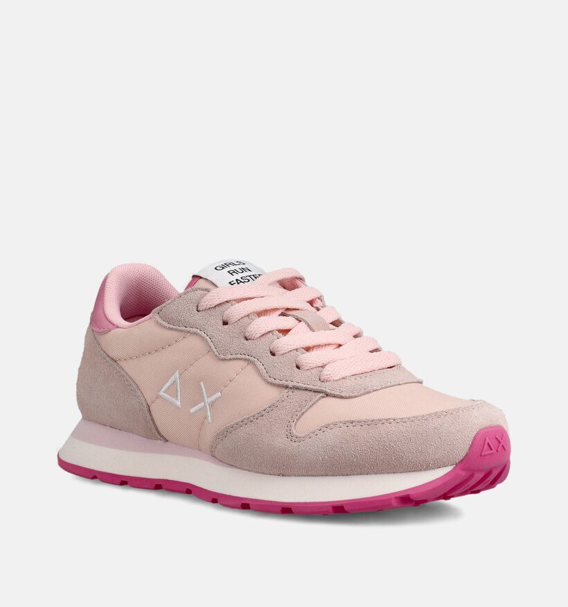 Sun68 Ally Roze Lage Sneakers voor meisjes (369058) - geschikt voor steunzolen