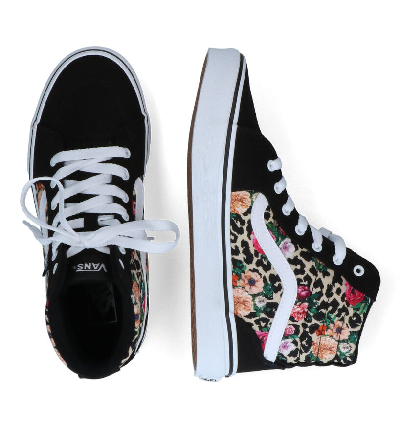 Vans Filmore Baskets en Noir pour filles (317524)