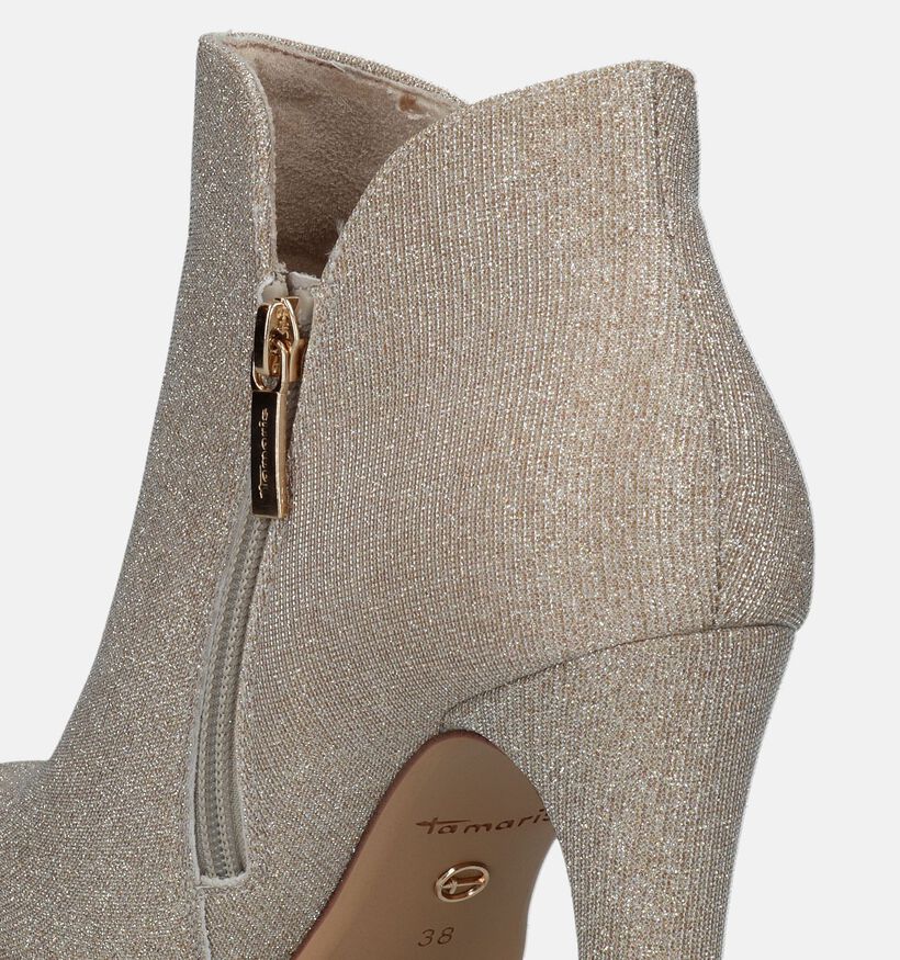 Tamaris Bottines avec talon haut en Noir pour femmes (330501)