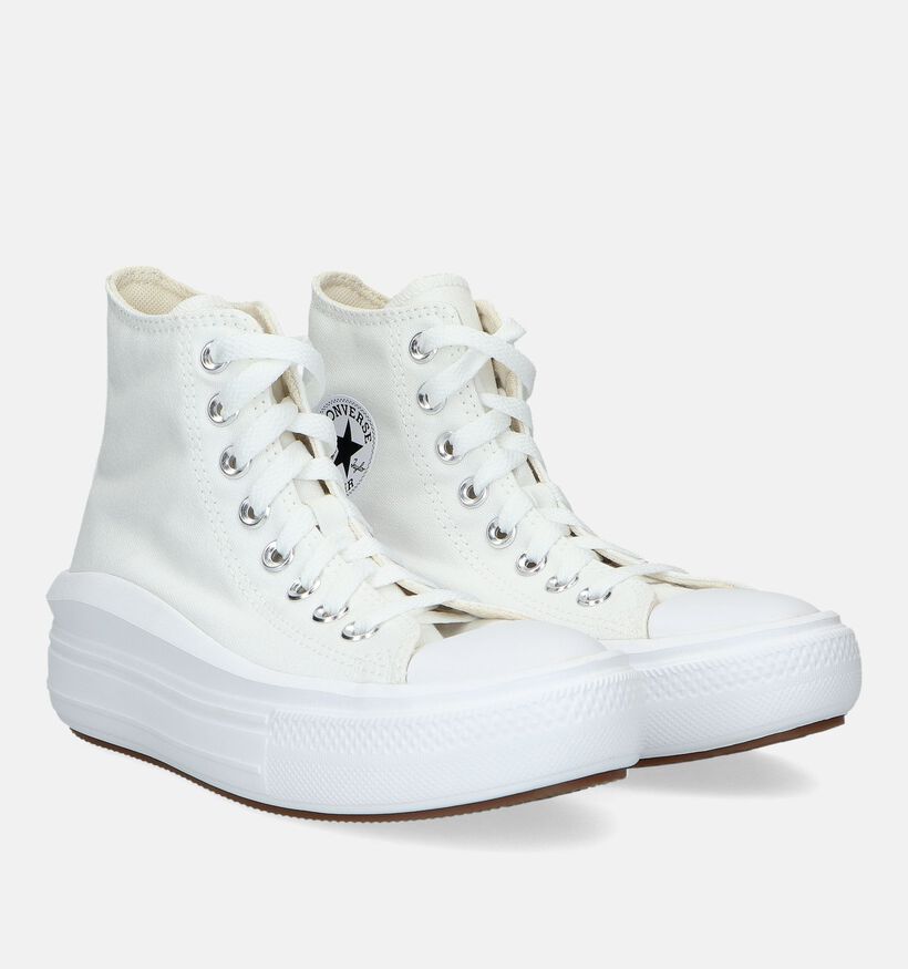 Convers Chuck Taylor All Star Move Platform Baskets en Noir pour femmes (341706)
