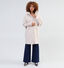 comma Manteau mi-long en Beige pour femmes (332030)