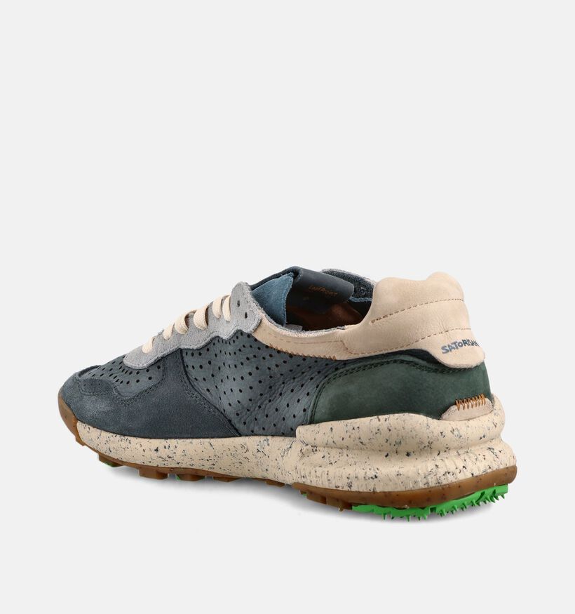 Satorisan Chacrona Laser Blauwe Sneakers voor heren (369907) - geschikt voor steunzolen