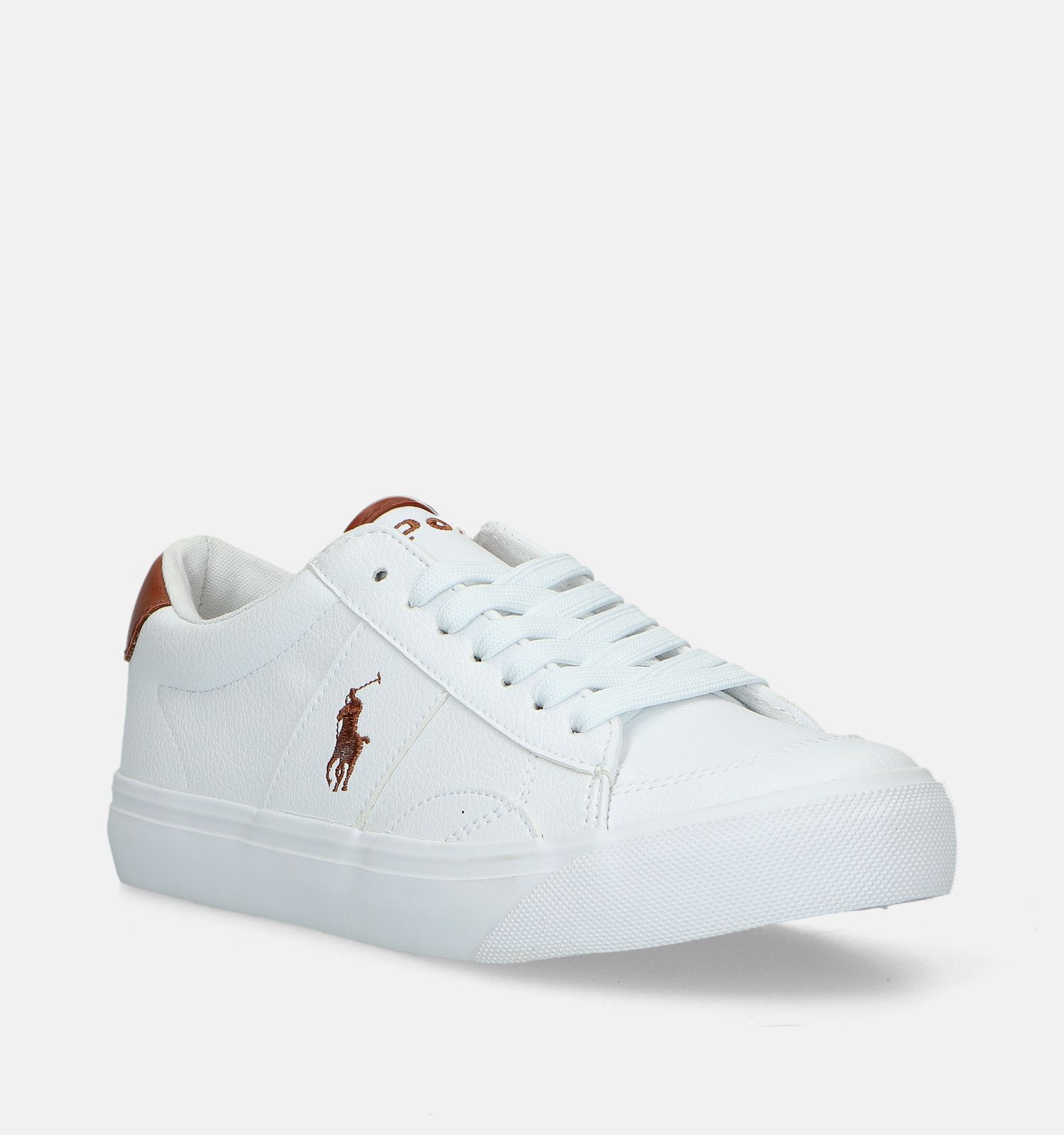 Polo Ralph Lauren Ryley Witte Sneakers Meisjes Sneakers Online op TORFS.BE