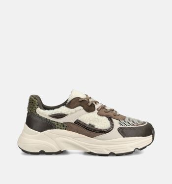 Poelman Posh by Poelman Low Sneakers Bruin/Bordeaux