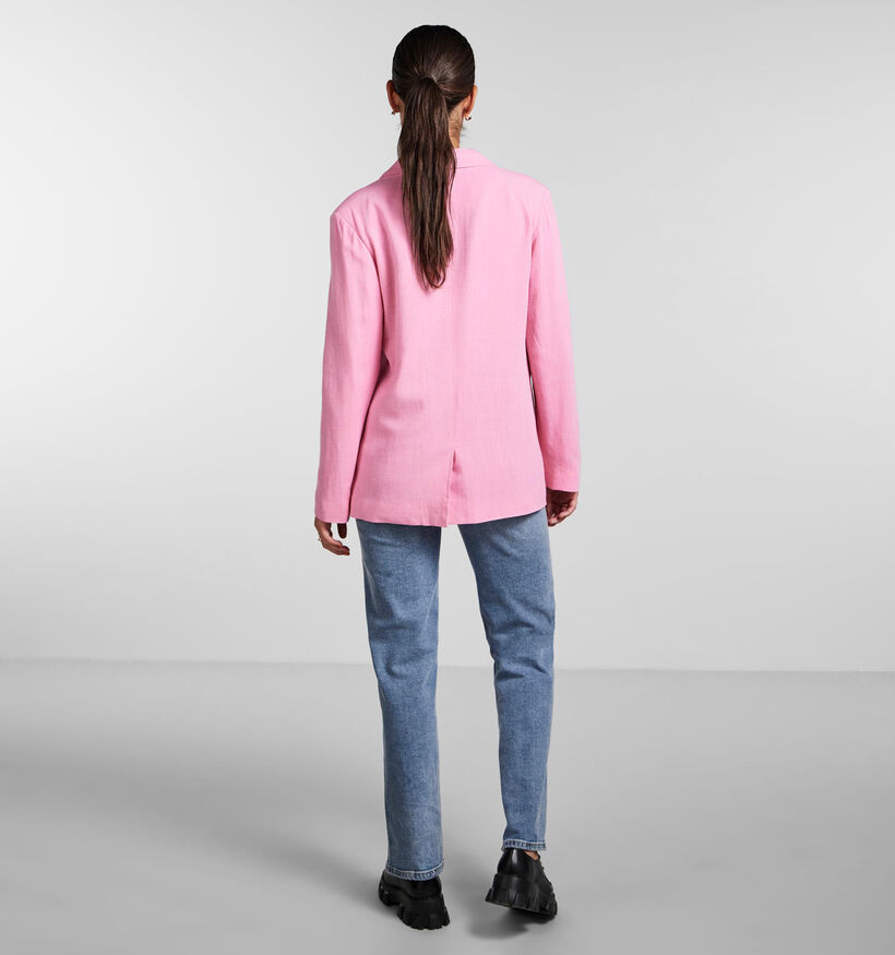 Pieces Vinsty Blazer oversized en Rose pour femmes (326802)