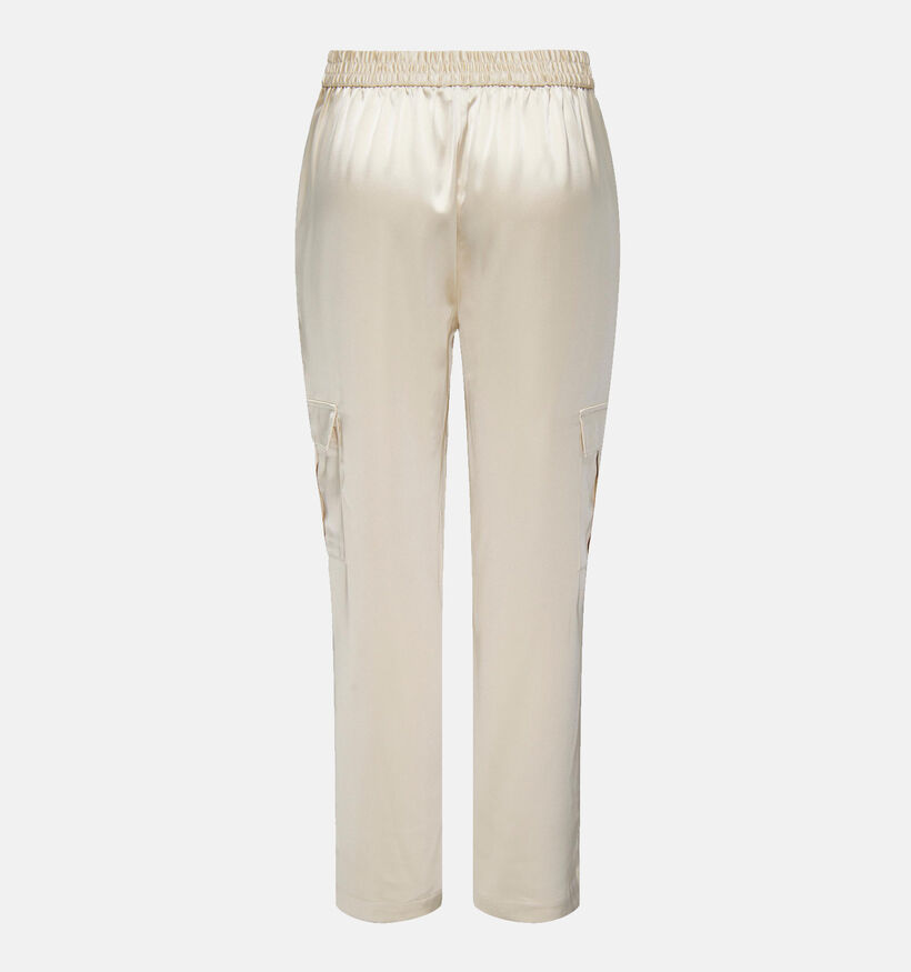 JDY Sheela Pantalon cargo en Beige L32 pour femmes (327131)