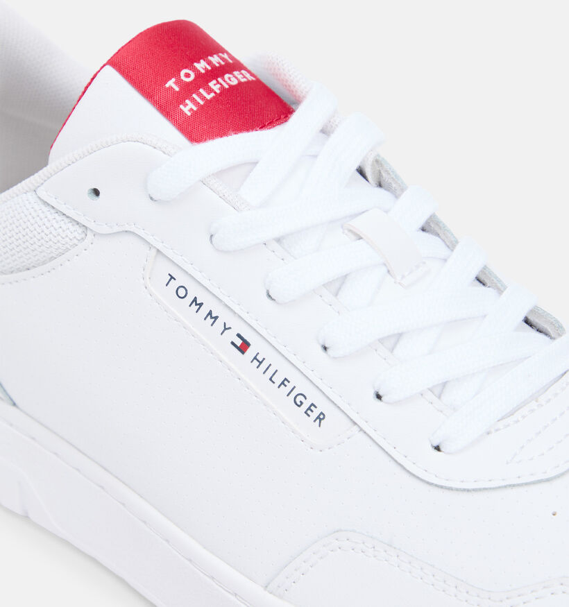 Tommy Hilfiger Core Lite Chaussures &agrave; lacets en Blanc pour hommes (368610) - pour semelles orthop&eacute;diques