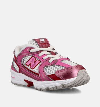 New Balance 530 Low Baskets Linen/ Stoneware/Pink Satin/ Shadow Red