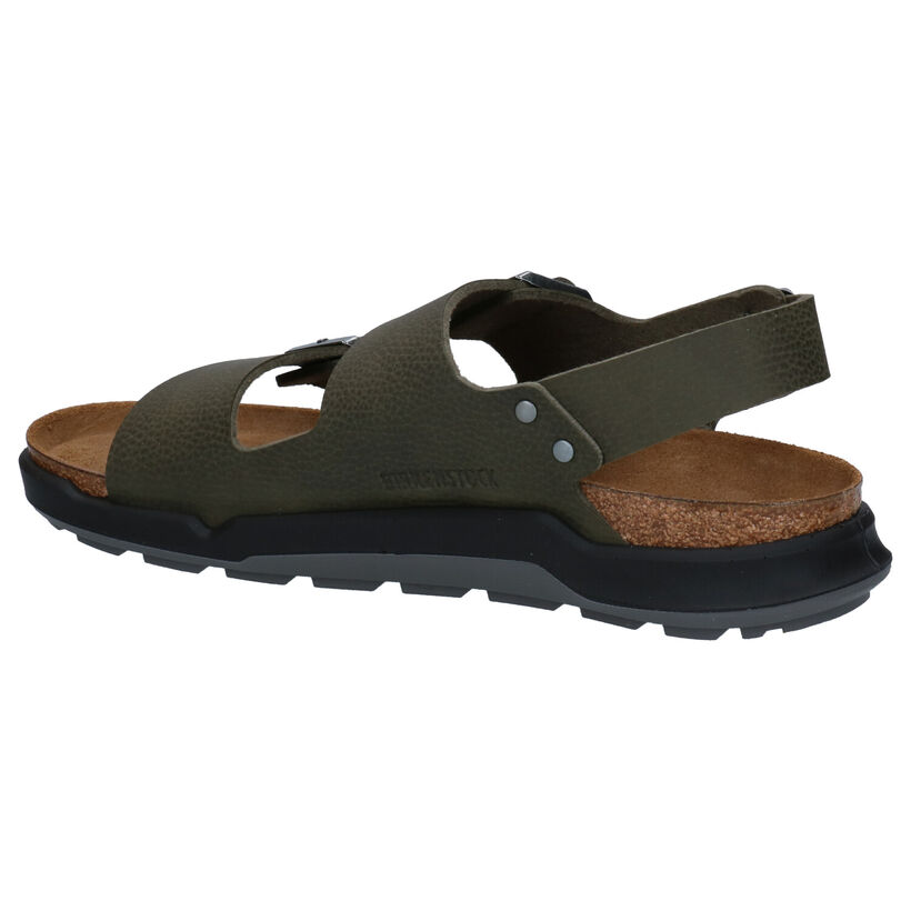 Birkenstock Milano Sandales en Marron pour hommes (351144)