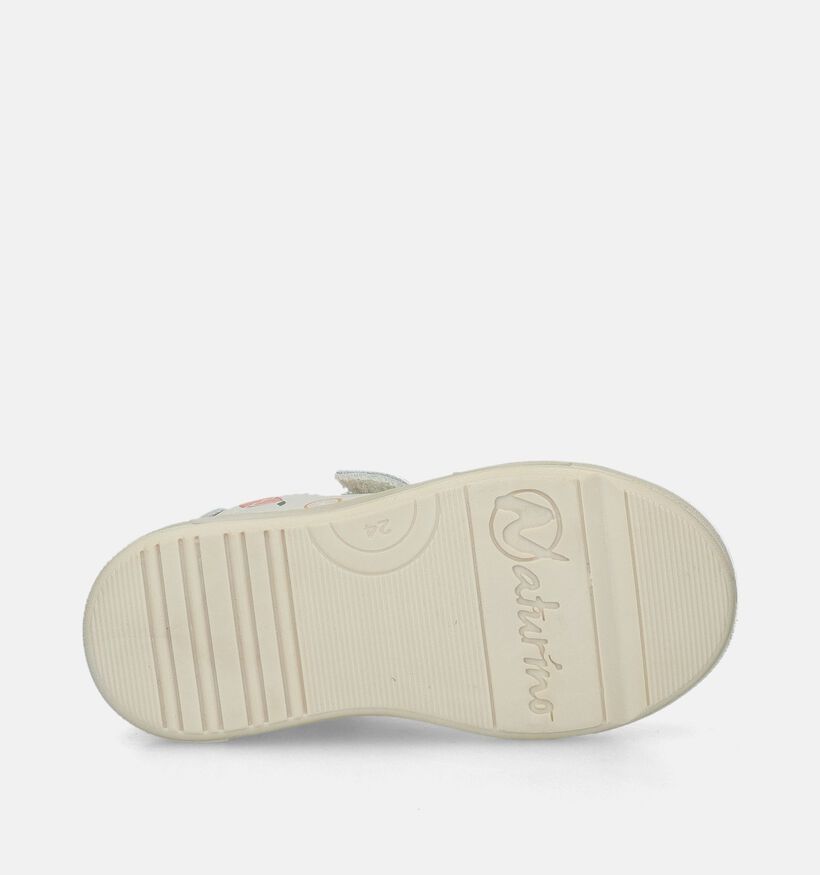 Naturino Eindhoven VL Beige Sneakers voor meisjes (339321) - geschikt voor steunzolen