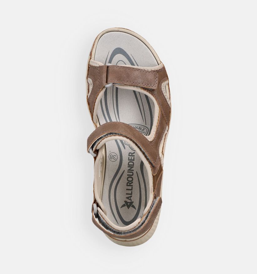 Allrounder Its Me Taupe Sandalen voor dames (369967) - geschikt voor steunzolen