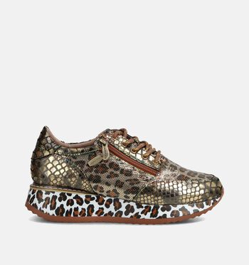 Laura Vita Lage schoenen Goud