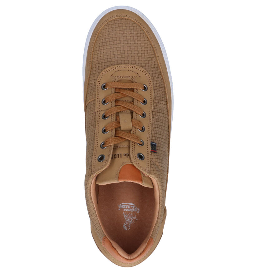 Cycleur de Luxe Montreal Beige Veterschoenen in nubuck (268213)