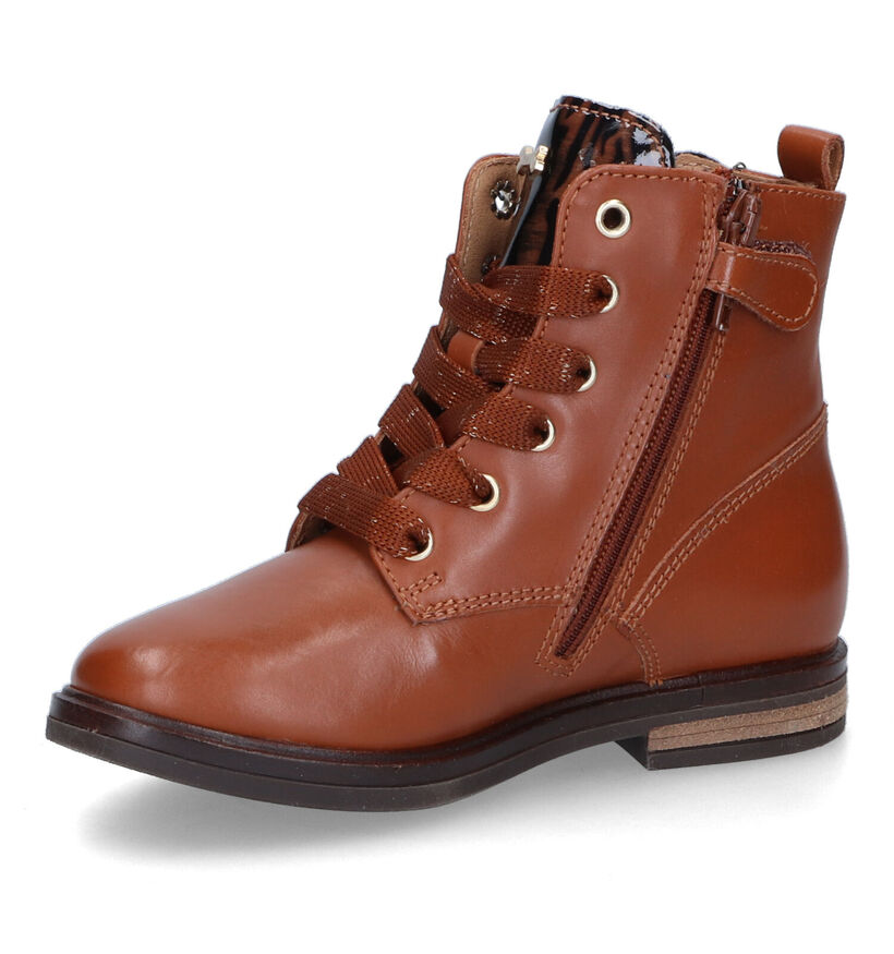 STONES and BONES Etami Bottines en Cognac pour filles (295038) - pour semelles orthopédiques