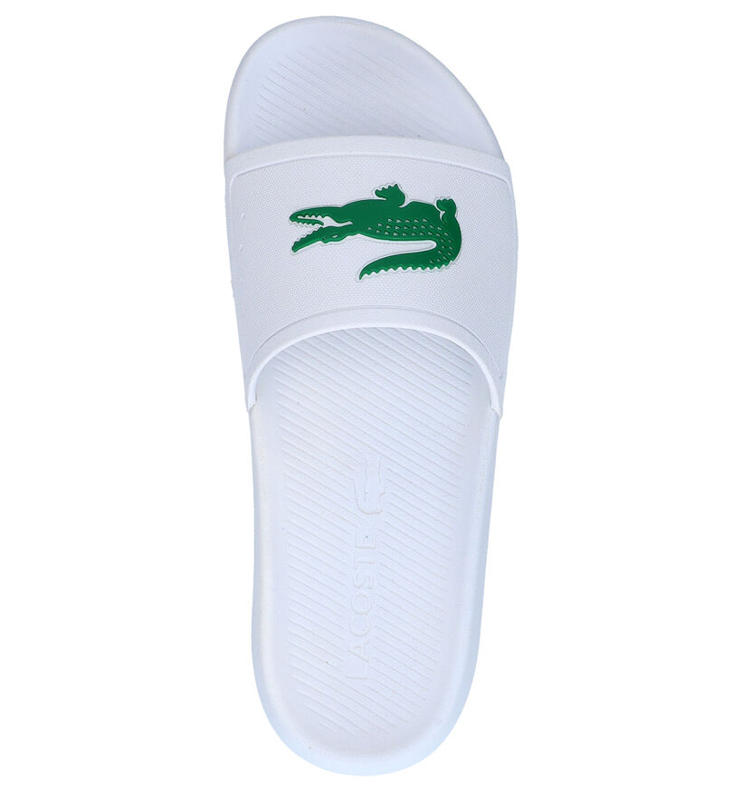 Lacoste Croco Dualiste Claquette de piscine en Noir pour hommes (305645)