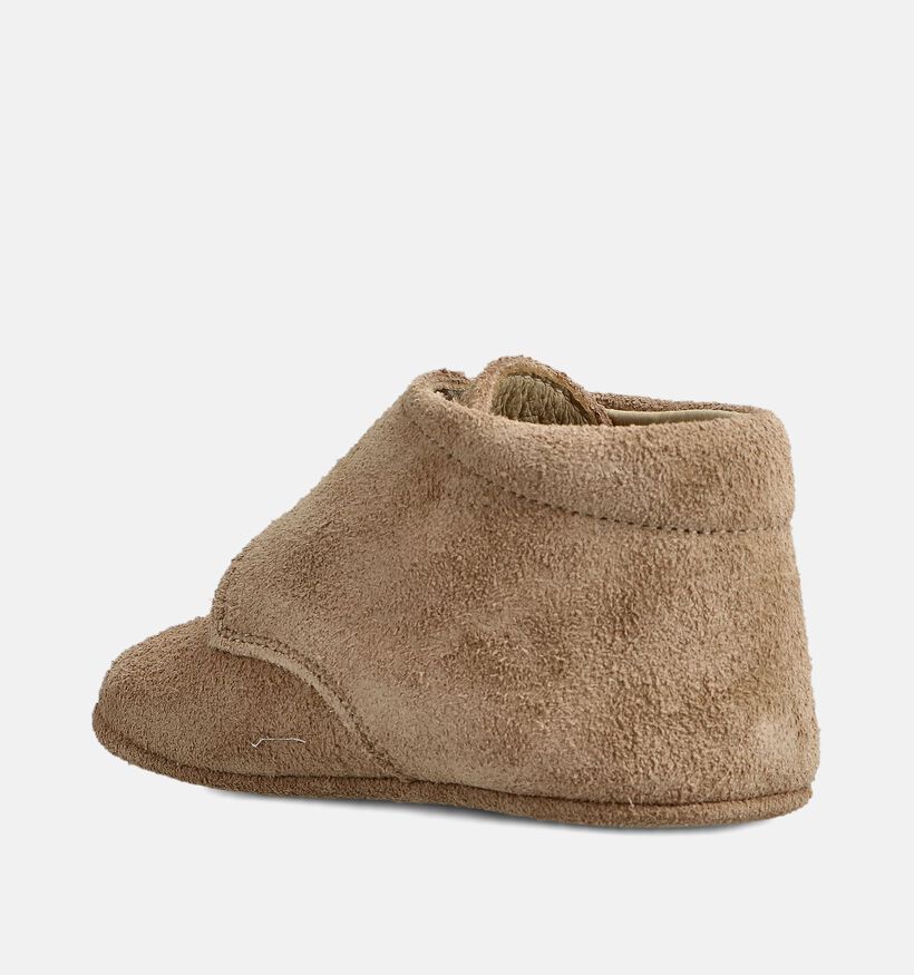 Stabifoot Lichtbruine Babypantoffels voor jongens, meisjes (371890)