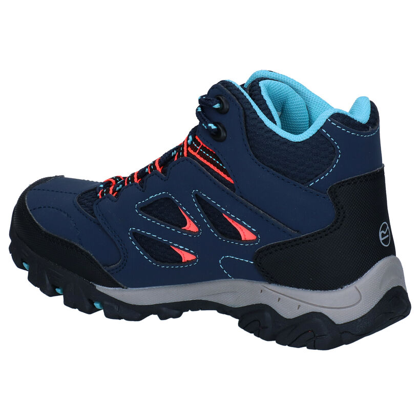 Regatta Holcombe Mid Jnr Chaussures de randonnée en Turquoise pour filles (361298) - pour semelles orthopédiques