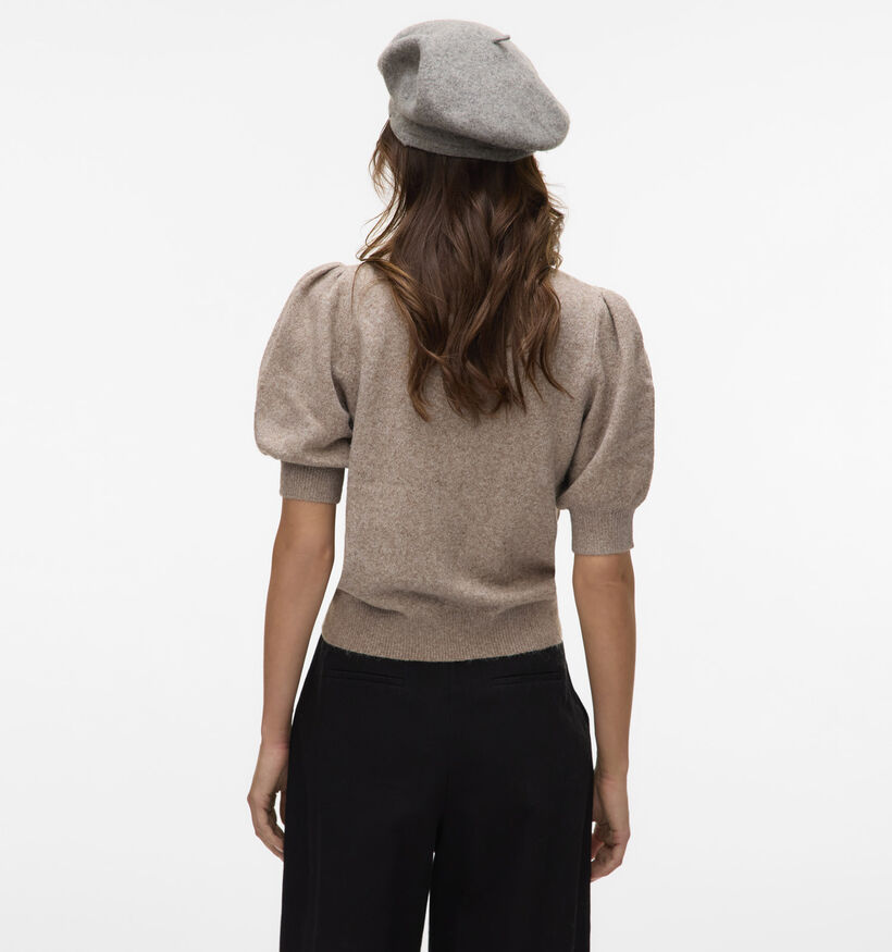 Vero Moda Doffy Pull en Beige pour femmes (367185)