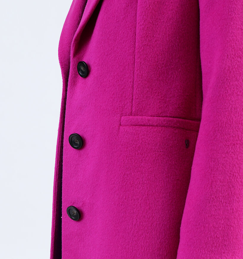 comma Fuchsia Lange jas voor dames (334759)