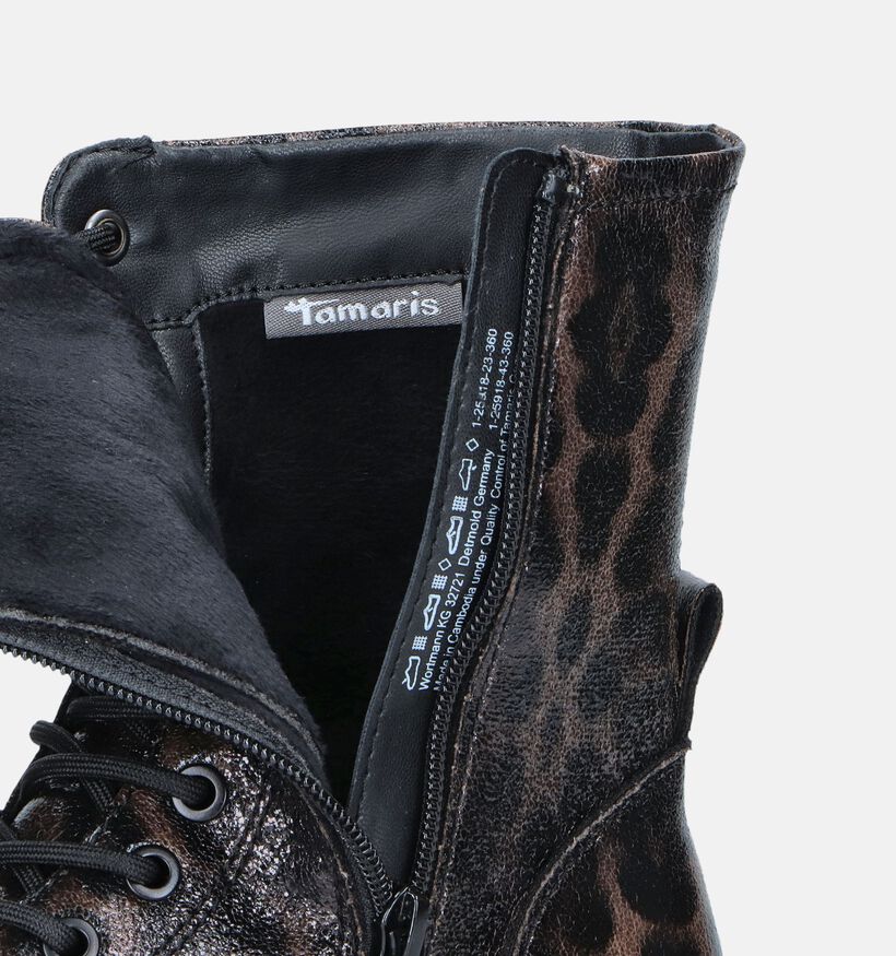 Tamaris Bruine Veterbottines voor dames (348898)
