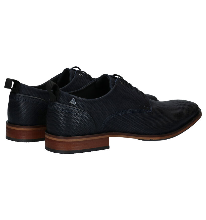 Bullboxer Chaussures classiques en Bleu foncé en cuir (281828)