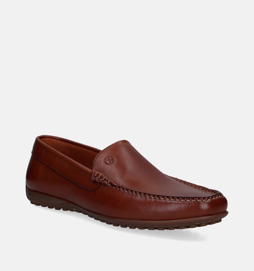 Ambiorix Mallorca Baz Mocassins en Cognac pour hommes (341176)