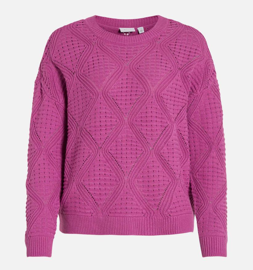 Vila Emmyla Beige Pull voor dames (335008)