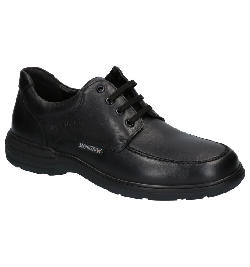 Mephisto Douk Riko Chaussures à lacets en Noir pour hommes (298246) - pour semelles orthopédiques