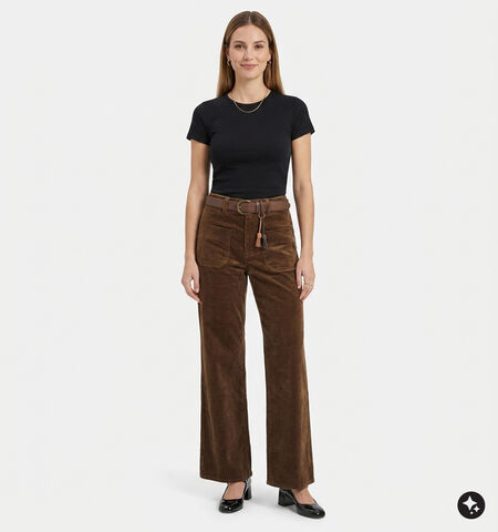 Orfeo Pantalons Blanc/Vert