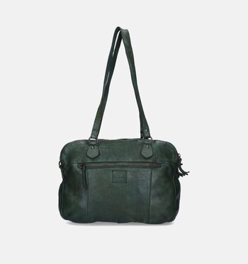 Bear Design Schoudertassen Zwart/Cognac/Rood/Groen