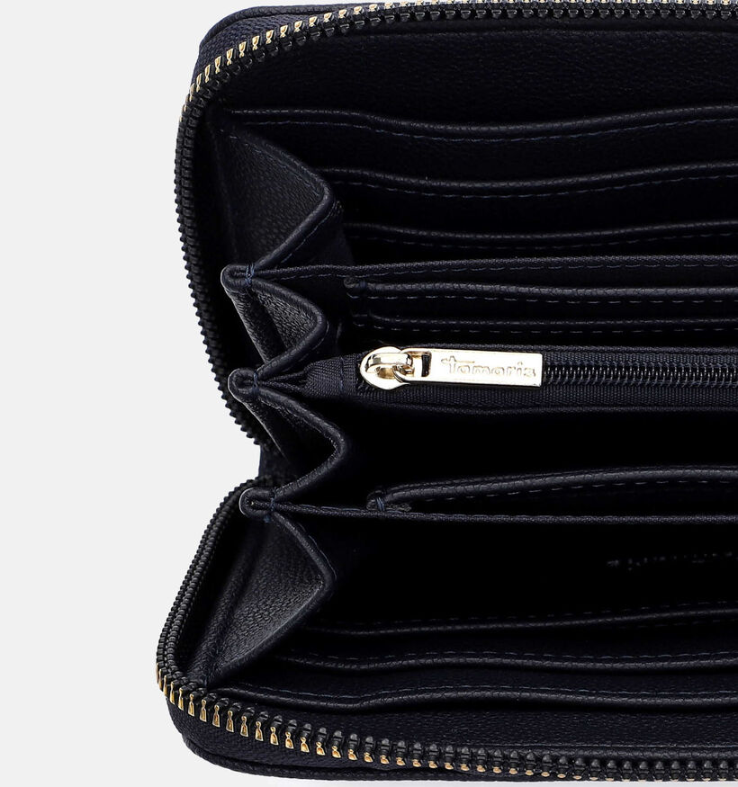 Tamaris Katharina Porte-monnaie zipp&eacute; en Bleu pour femmes (371359)