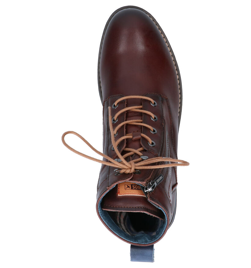 Pikolinos York Chaussures Hautes en Marron en cuir (261422)